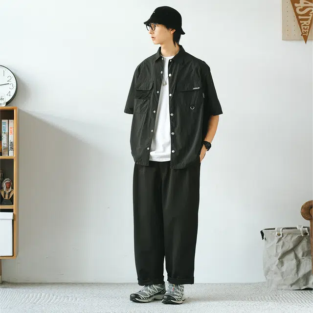 714STREET Nylon Outdoor Shirt