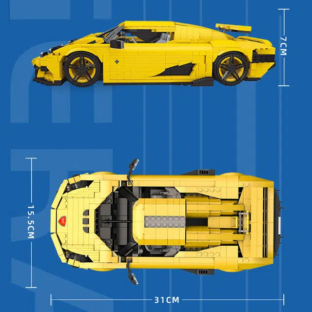 MOC 1341pcs 10018