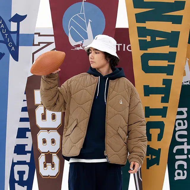 Nautica white sail FW22
