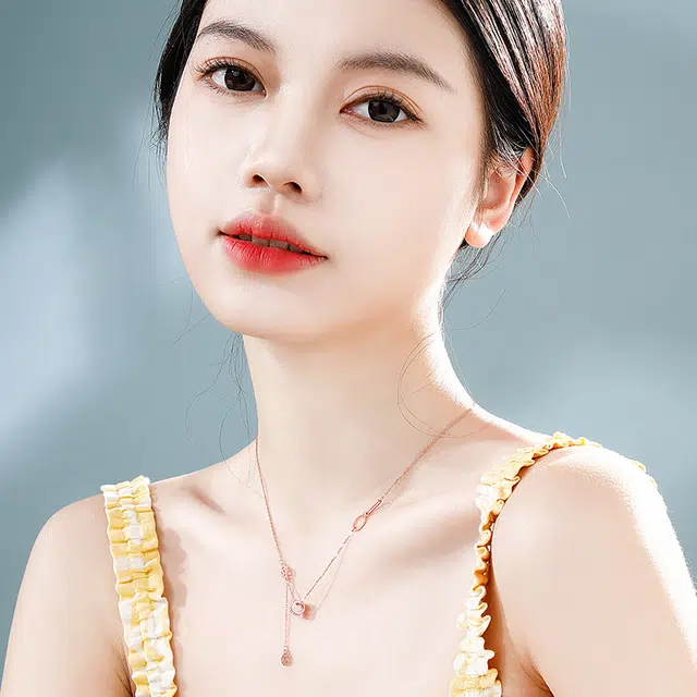 魔物 小众设计感转运珠吊坠 转运珠铜钱 项链 女款 礼物