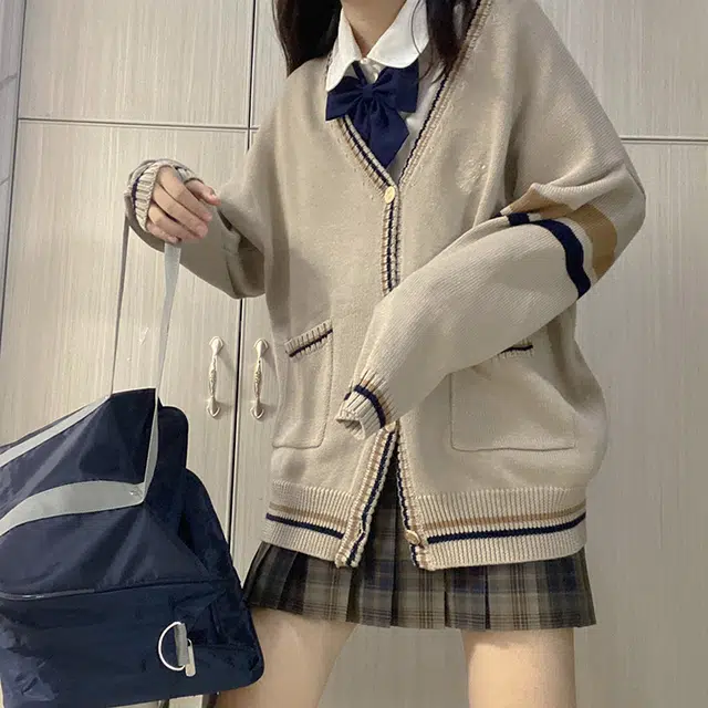 东鲸岁时记 格纹褶皱高腰短款高腰半身裙 女款