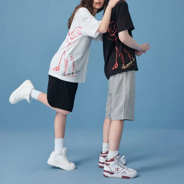 Champion SS23 Embroidered Logo Tee