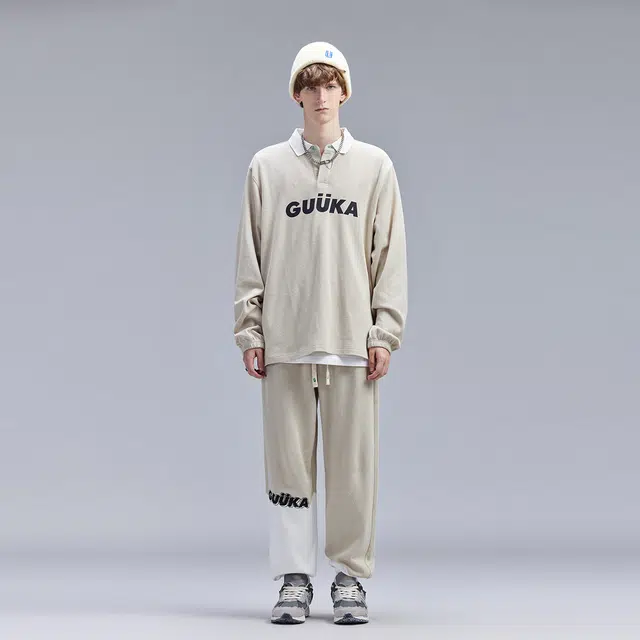 Guuka FW22 Black Polo Tee