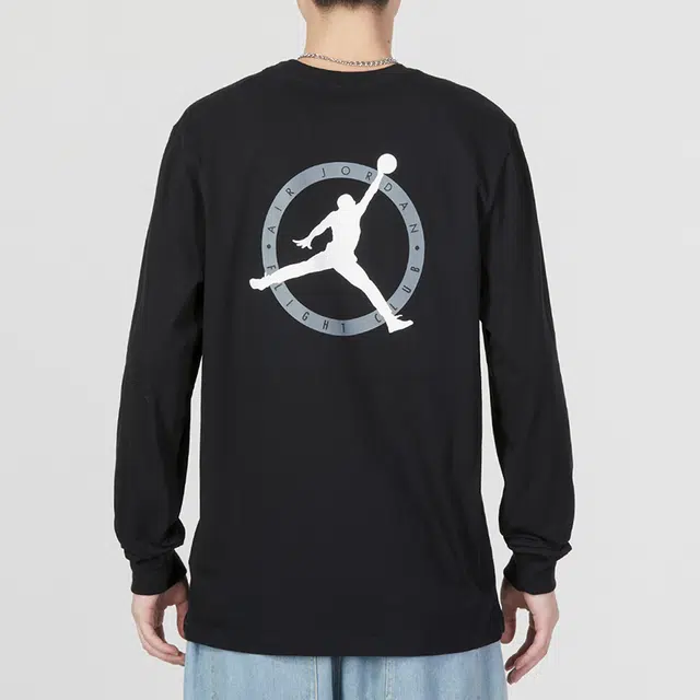 Jordan As M J Flt Mvp Ls Crew LogoT