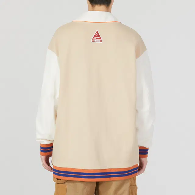 PUMA TEAM Badge V-neck Jacket TR Logo
