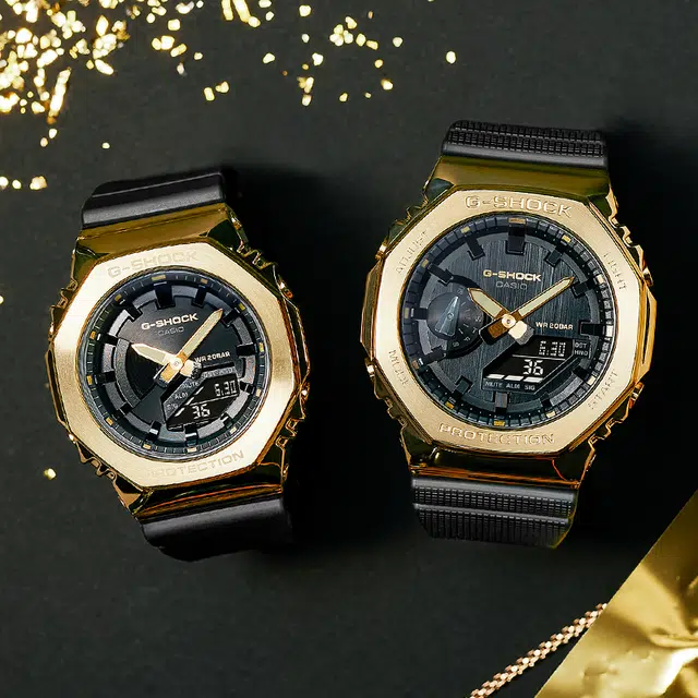 CASIO G-SHOCK GM-2100G-1A9PR+GM-S2100GB-1APR