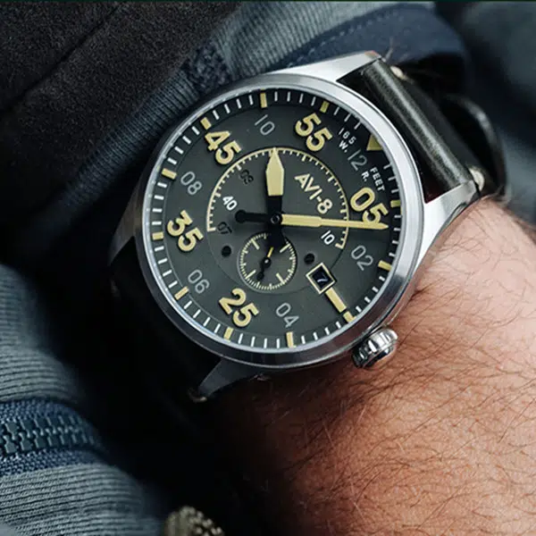 AVI8 42mm AV-4073-22