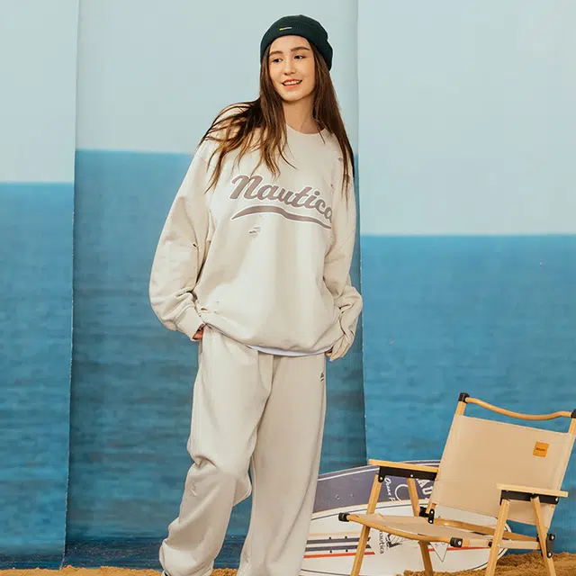 nautica white sail logo