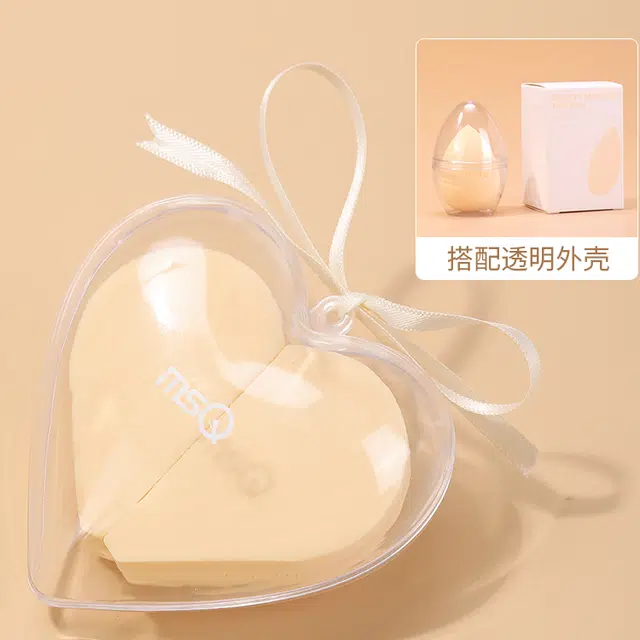 魅丝蔻 美妆蛋 超软不吃粉底液细腻干湿两用海绵粉扑气垫彩妆蛋 单独包装