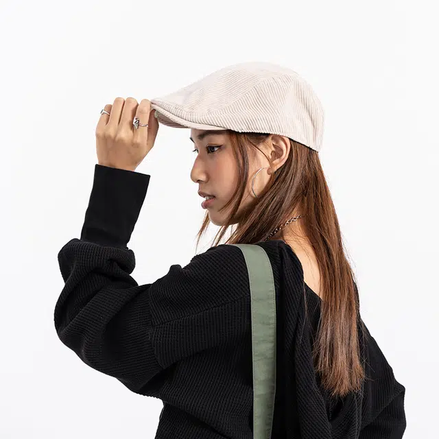 Xotic Felt X Logo Cord Flat Cap X