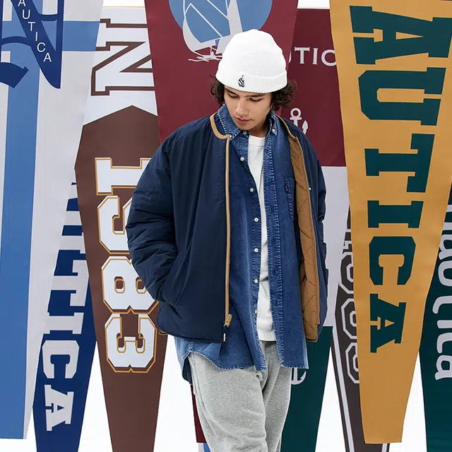Nautica white sail FW22