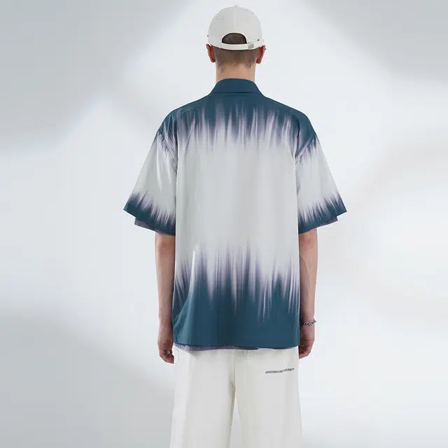 BJHG Gradient Loose Shirt