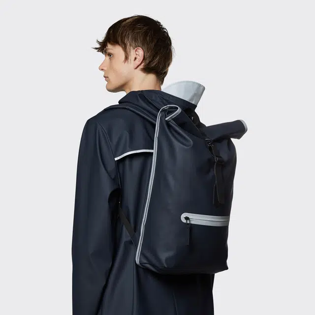 Rains Rolltop Rucksack Reflective 15