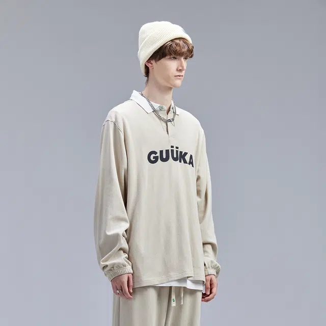 Guuka FW22 Black Polo Tee