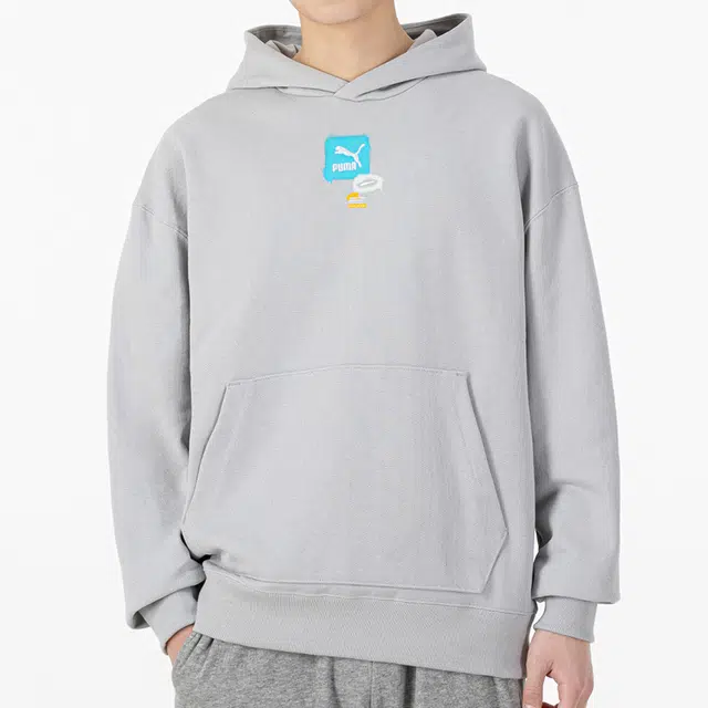 Puma Oversize Trend Graphic Hoodie Logo