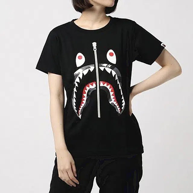 A BATHING APE City Camo Shark Tee T