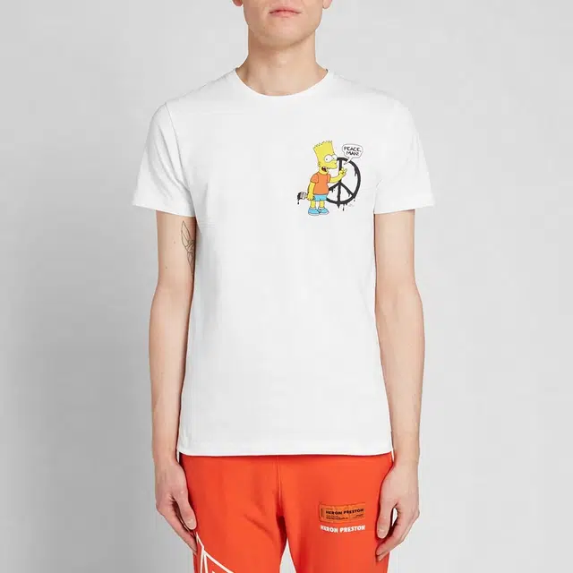 OFF-WHITE x The Simpsons T