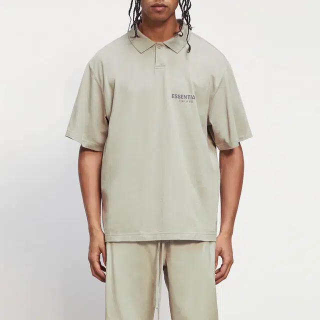 Fear of God Essentials FW20 Shirt Moss Polo