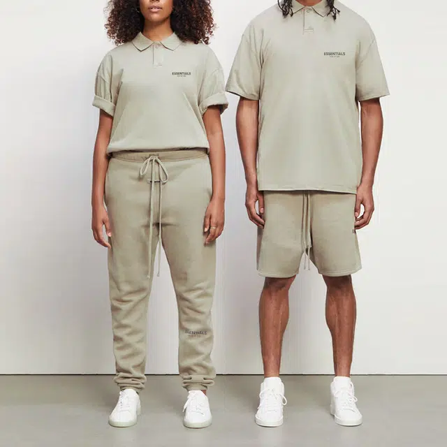 Fear of God Essentials FW20 Shirt Moss Polo