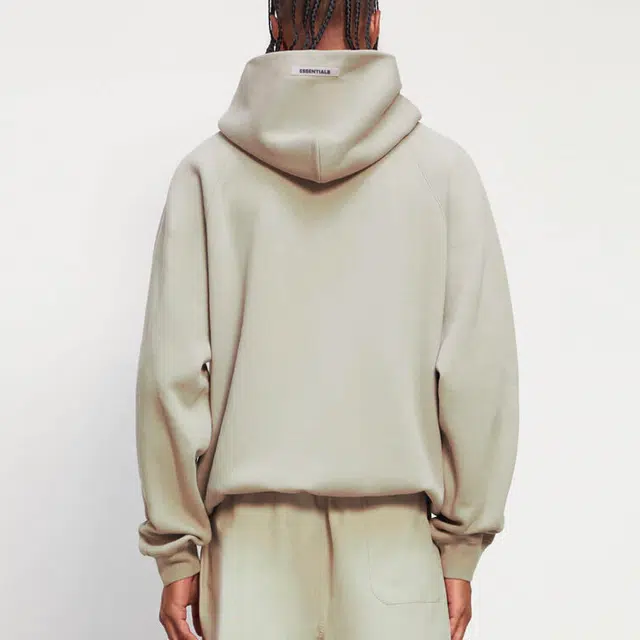 Fear of God Essentials FW20 Pullover Hoodie Moss
