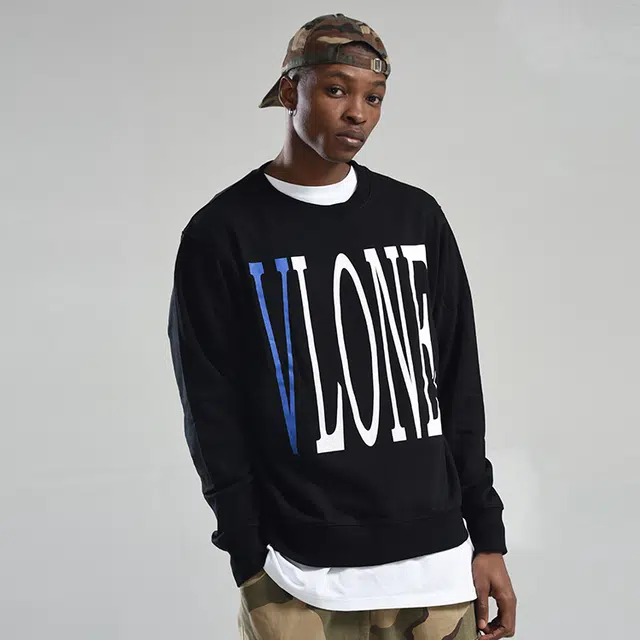 VLONE Staple Crewneck Black Blue