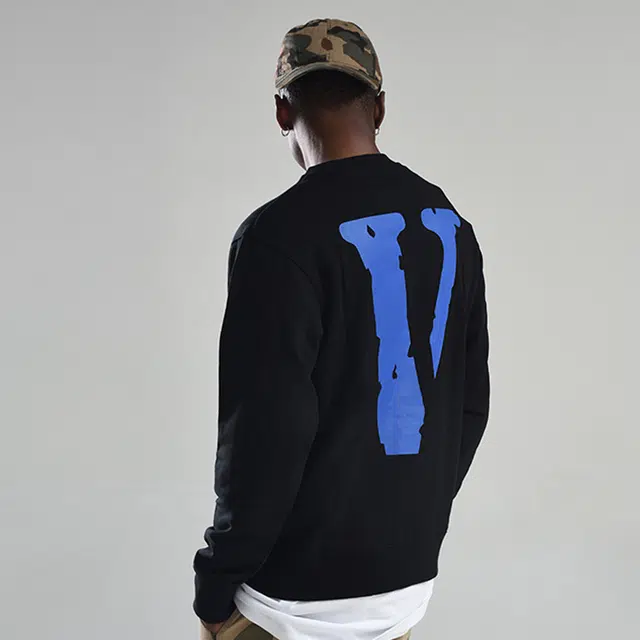 VLONE Staple Crewneck Black Blue