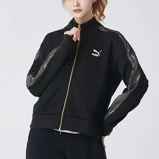 PUMA Luxe Track Top Wmns