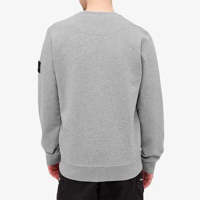 STONE ISLAND Garment Dyed Crew Sweat