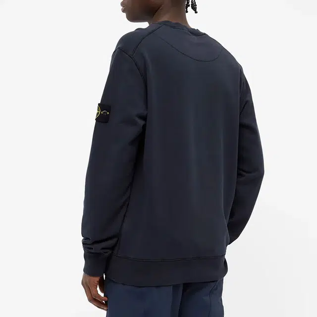 STONE ISLAND Garment Dyed Crew Sweat