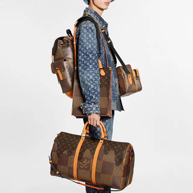 LOUIS VUITTON x NIGO keepallBandoulire 50
