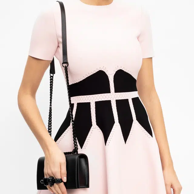 Alexander McQueen JEWELLED SATCHEL