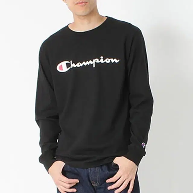 Champion Mens Jsy LS Tee T