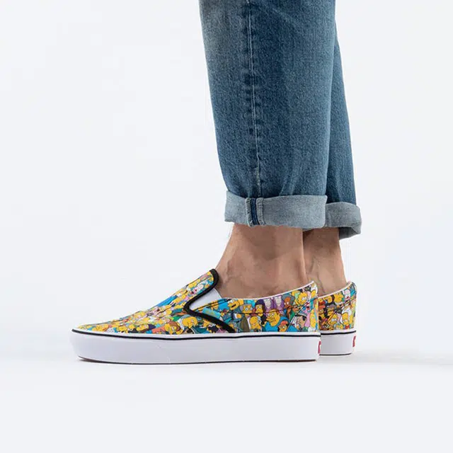 The Simpsons x Vans slip-on Pro