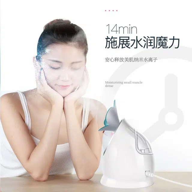 金稻 面膜搭档 喷雾补水 去粉刺黑头 美容仪 热喷蒸汽加湿器+去黑头美肤仪