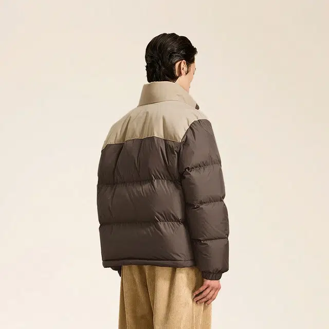 速写 立领宽松舒适羽绒服 男款