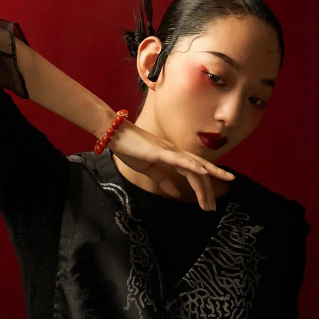 龙弗 【鸿运当头】富贵吉祥红红火火财源广进多福多寿昭昭如愿前程似锦洪福齐天 国风满肉复古民族风 南红 手串 女款