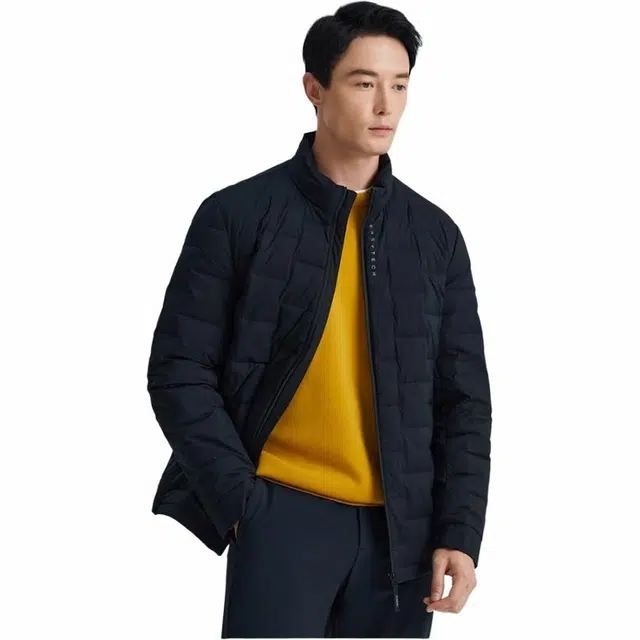 迪柯尼 立领简约舒适休闲羽绒服 男款