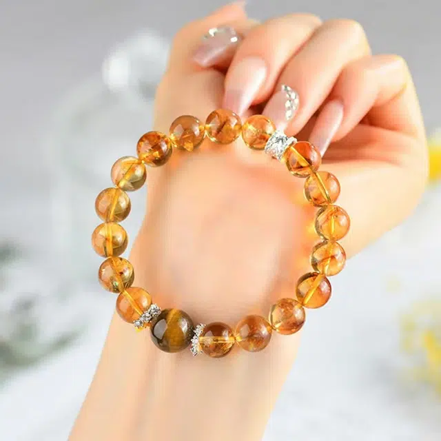 月岚 招财小霸王 有钱花好运来事业学业运气爆棚 八方来财 招财寓意好运 水晶 手串 男女同款情侣款