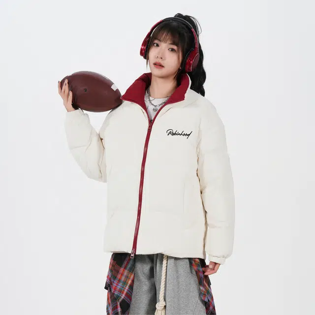 ROBINHOOD Logo Down Jacket