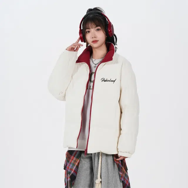 ROBINHOOD Logo Down Jacket