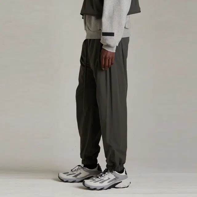 Fear of God Essentials SS24 Nylon Track Pant Ink Logo Ink