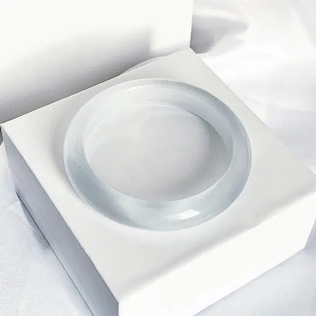 周百福 新中式国潮复古 汉服圆条美人镯 一步一响古风精致素雅气质 白月光叮当镯子 猫眼石 手镯 男女同款情侣款