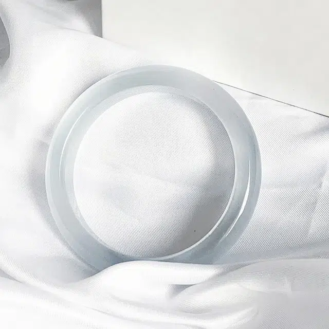 周百福 新中式国潮复古 汉服圆条美人镯 一步一响古风精致素雅气质 白月光叮当镯子 猫眼石 手镯 男女同款情侣款