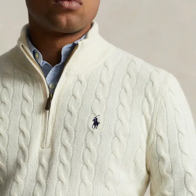 Polo Ralph Lauren FW24 Cream Sweater