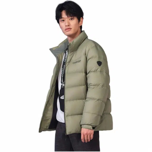 坦博尔 立领收口袖加厚羽绒服 男款