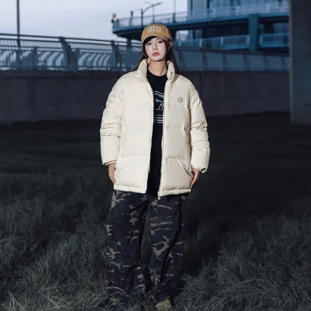 金贝勒 多巴胺保暖舒适百搭加厚羽绒服 男女同款