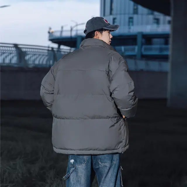 金贝勒 多巴胺保暖舒适百搭加厚羽绒服 男女同款