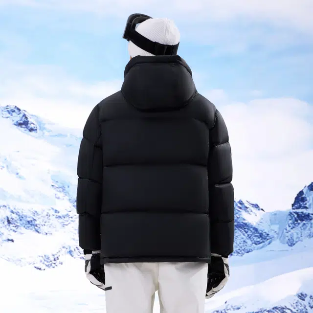 熊猫 山系户外登山露营舒适蓬松面包羽绒服 男女同款
