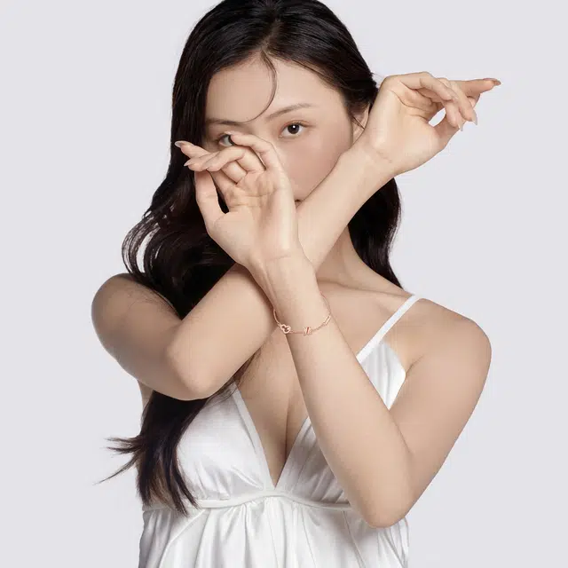 钻石小鸟 纯银福禄玫瑰金葫芦小蛮腰手腕链 新中式轻奢小众浪漫配饰 优雅气质风高级感 足银 手链 女款