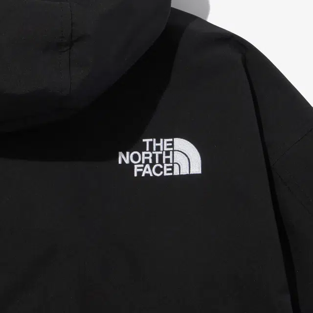 The North Face Logo Zip Hoodie Black